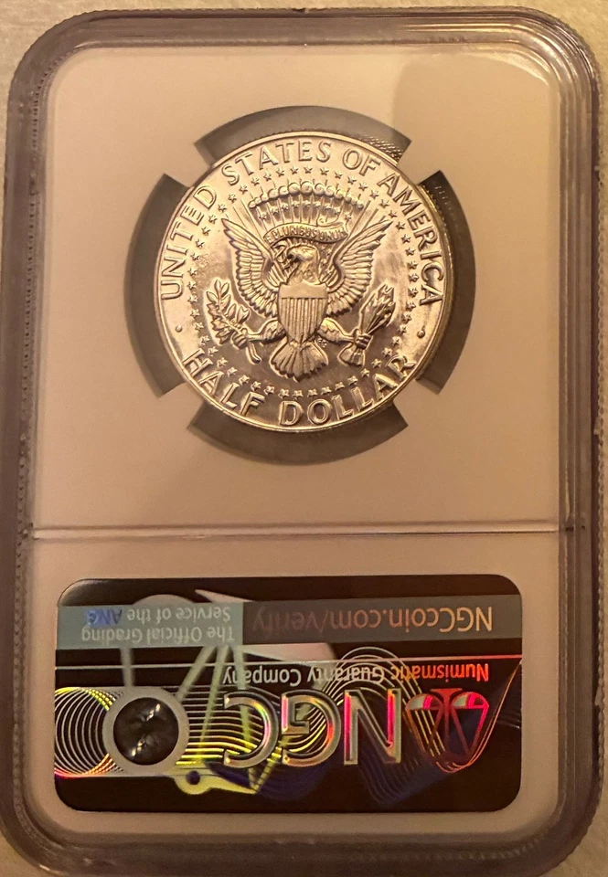 1966 SMS Mint Error Variety DDO FS-103 NGC MS67 Beautiful Silver Kennedy Coin  - Image 4 of 4