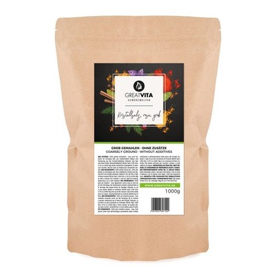 GreatVita Rosa Kristallsalz 5000g grob 2-5mm | Himalaya-Salz Steinsalz Natursalz