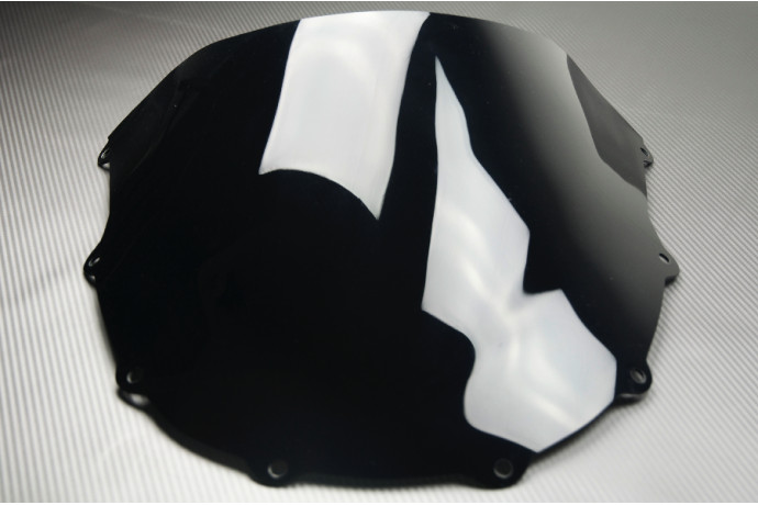 Bulle noire en PVC premium et haute résistance pour Kawasaki ZX-7R