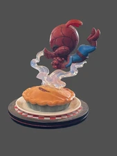 Marvel Spider Ham Qfig Elite Figurine Statue Q-Fig Qmx Spider-verse