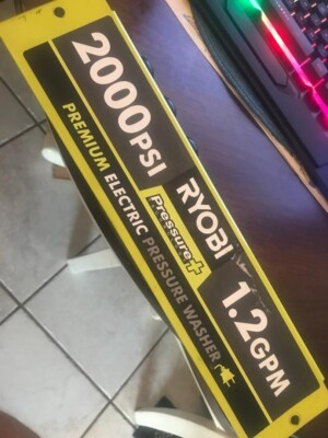 #ad RYOBI Model RY141900VNM pressure washer OEM Performance Panel w bolts $14.56