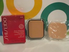 SHISEIDO  SHEER MATTIFYING COMPACT REFILL   B 100  .34 OZ BOXED