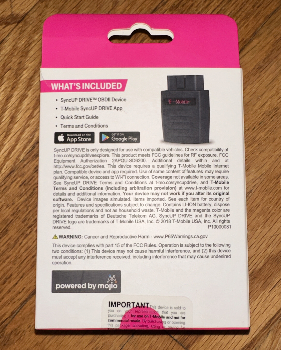 TMobile Syncup Drive OBDll Car Wifi 4g LTE Hotspot GPS Sync up ZTE Z6200 for sale online eBay