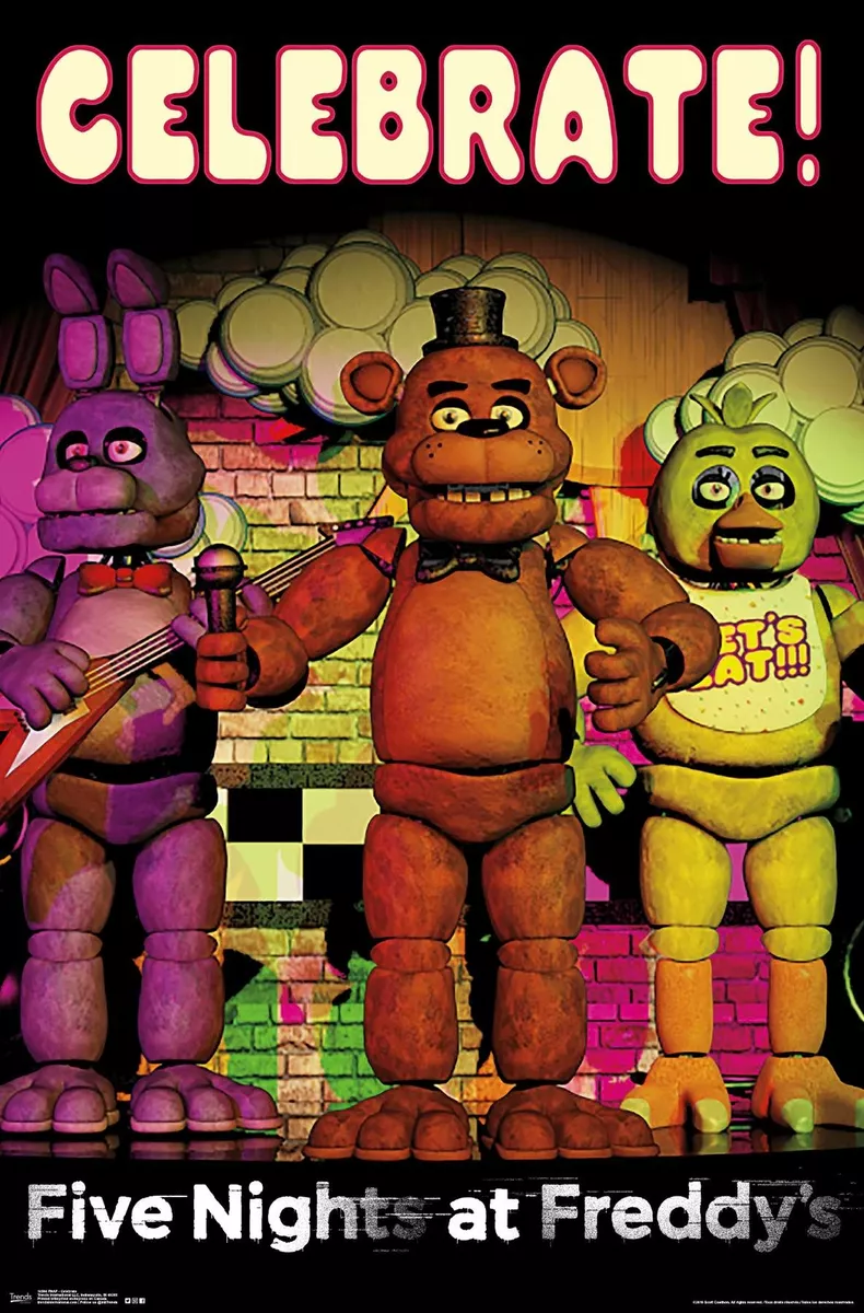 FNAF Movie Poster Of My Realistic FNAF 1 Models : r/fivenightsatfreddys