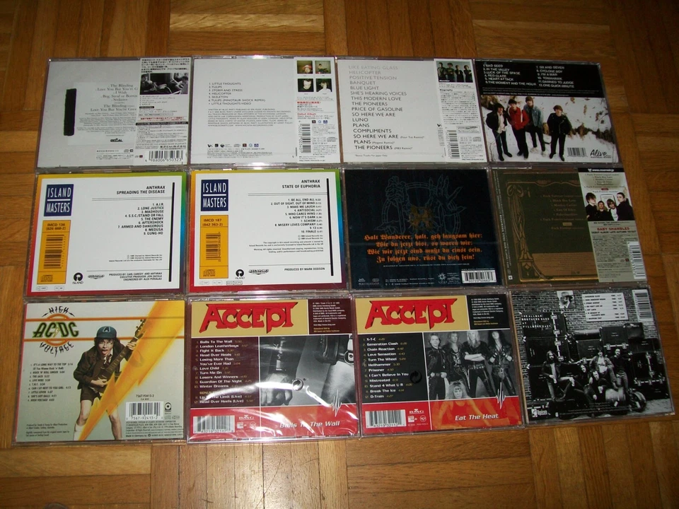 Auswahl CD Sammlung Metal Hardrock Indie Psychedelic Garage Rock bis 30% Rabatt - Bild 2 von 4