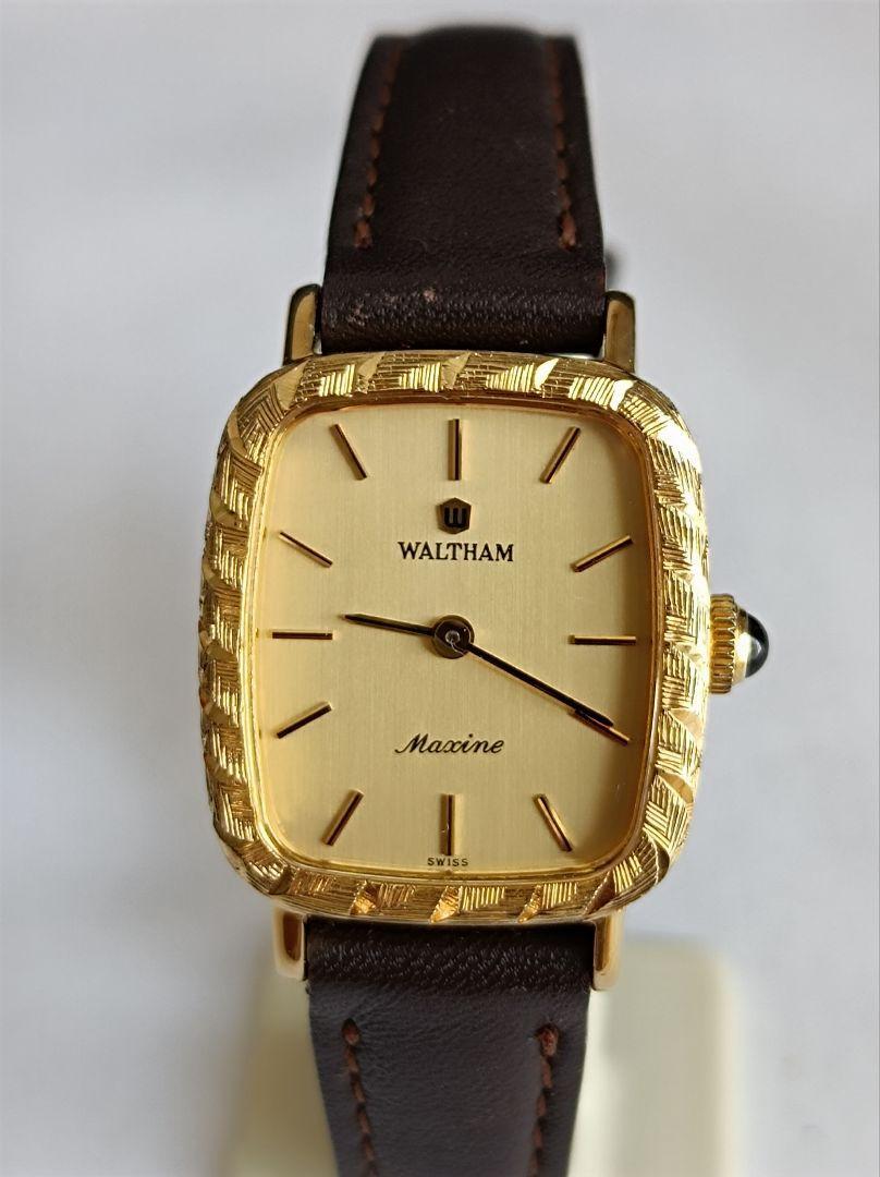 WALTHAM Maxine manual windig Women's watch Ivory dial | eBay