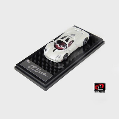 新発売 全開閉 LCD モデル 1/43 パガーニ Utopia ミニカー 1/43 LCD Pagani Utopia (White) Full Open Diecast Car Model