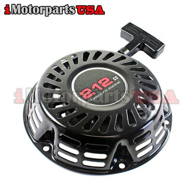 #ad #ad PULL START RECOIL STARTER FOR HARBOR FREIGHT PREDATOR 212CC 6.5HP OHV ENGINE $23.95