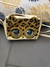 Purse Pets Leoluxe Leopard Interactive Purse Super Cute Eyes Open  Close Sounds