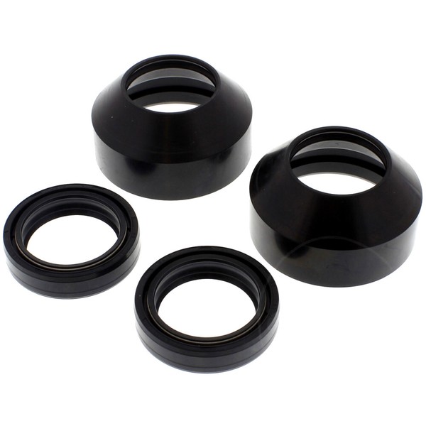 Gabel Simmerringe Mit Staubkappen Passend FüR Kawasaki Z 400 Bj. 1983-1984-image