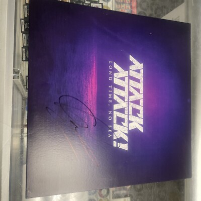 Attack Attack! - Long Time, No Sea Vinyl LP   Purple Smash  /300 Signed By Chris