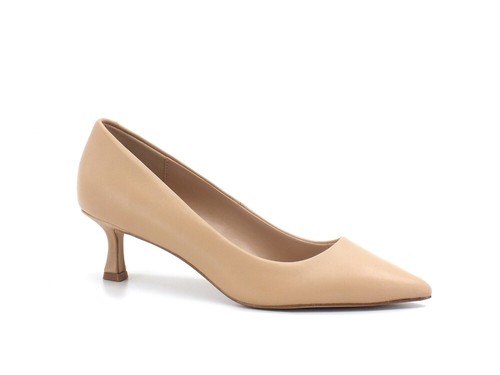 STEVE MADDEN Valenzia Dècolletè Tacco Basso Pelle Nude VALE15S1 | eBay