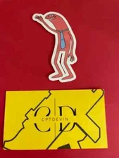 Allan Red Waterproof Sticker 1.6'' x 2.9'' | Smiling Friends