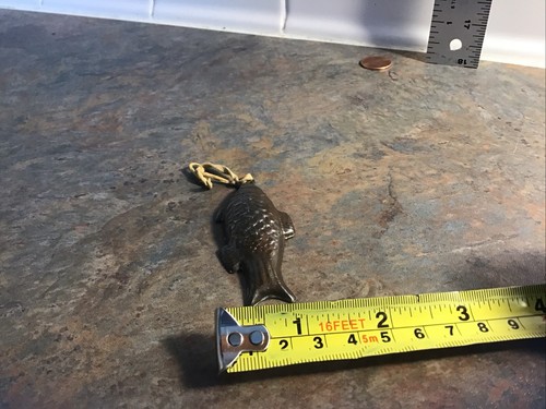 Vintage Formen Fisch Miniatur Dose 3" Wandbehang - Bild 9 von 9
