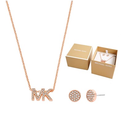 Creolen Rosegold Michael Kors Ohrringe Creolen Damen Ohrringe