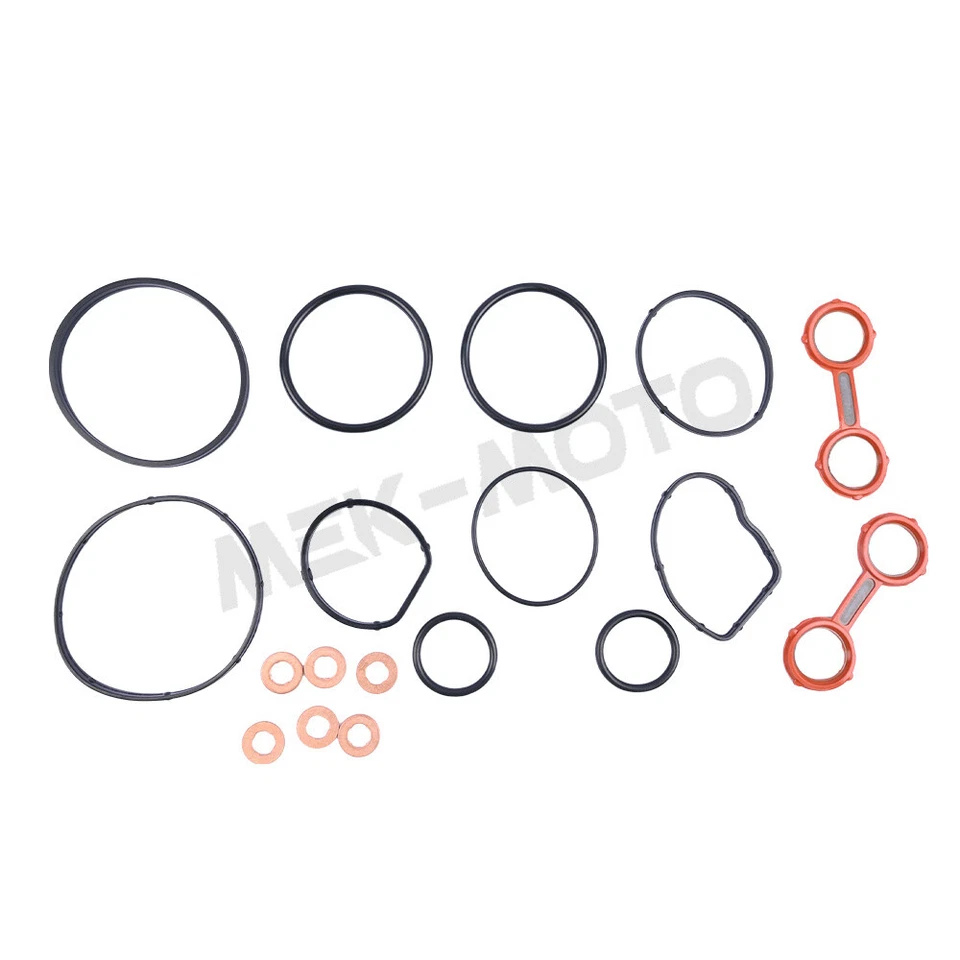 Kit de sellado de enfriador de aceite de motor 551965006 apto para Mercedes Benz E320 E350 ML350 ML320 Foto 3 de 4