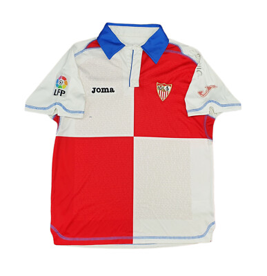 MAGLIA fc siviglia joma 2009-10 SEVILLA CALCIO SHIRT JERSEY CAMISETA FUTBOL 