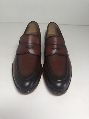 Mens Antonio Maurizi Congac Leather Loafers Antonio Maurizi | Shoes | Mens Antonio Maurizi Congac  main image 2