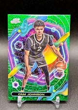 2024 Topps Cosmic Chrome Cam Johnson Green Refractor 19/75 #14