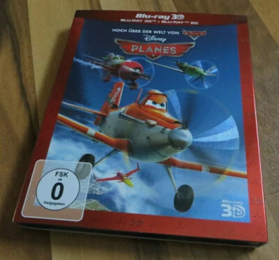 PLANES Disney Blu-ray 3D +2D Schuber Erstauflage Out of Print EAN:8717418411480 - Bild 1 von 4