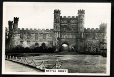 Tobacco Card, Senior Service, SIGHTS OF BRITAIN, 3rd, 1937, Battle Abbey, #31