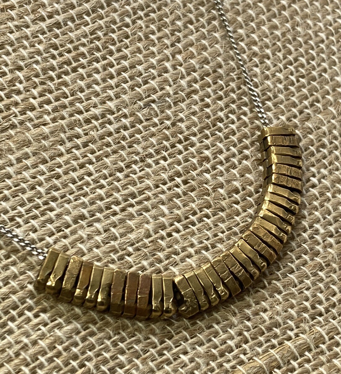 Handmade Sliding Tiny HOT TYPE BRASS SPACERS 925 … - image 3