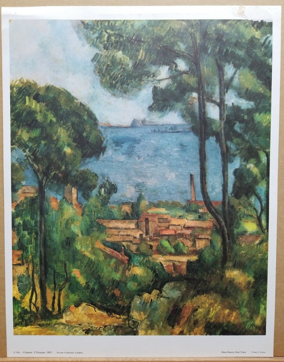 洋書 Paul Cezanne Classic Cezanne Paul Cezanne Vintage Print 