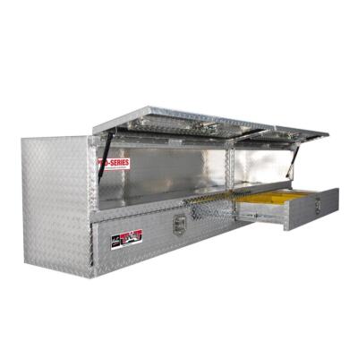 Westin  High Cap 96in Stake Bed Contractor TopSider w/Base Drawers Overall Dims: