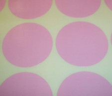 1000 Light Pink 6mm 1/4 Inch Colour Code Dots Round Stickers Sticky ID Labels