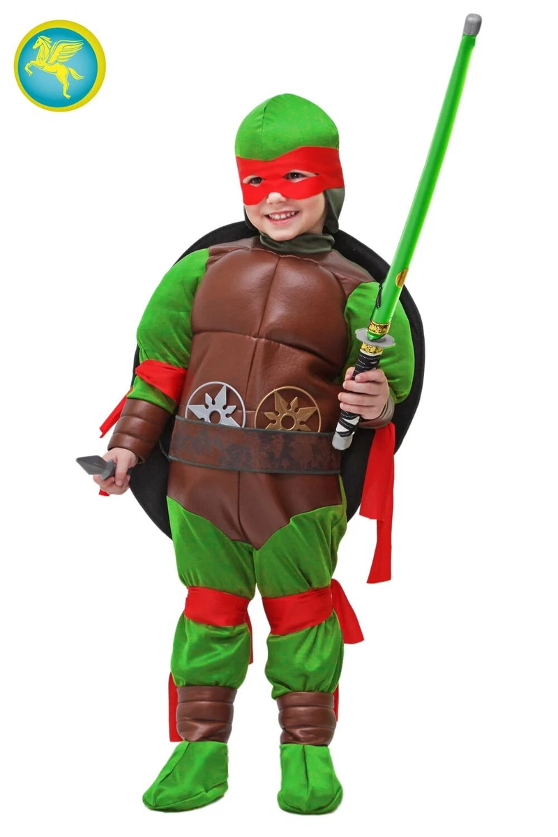 Children's Carnival Turtle Ninja Pegasus Costume Art.1266 - Various Sizes