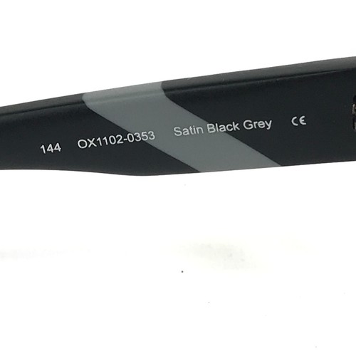 Oakley Eyeglasses Frames Junkyard II OX1102-0353 Satin Black Grey 53-17-144 - Picture 10 of 11