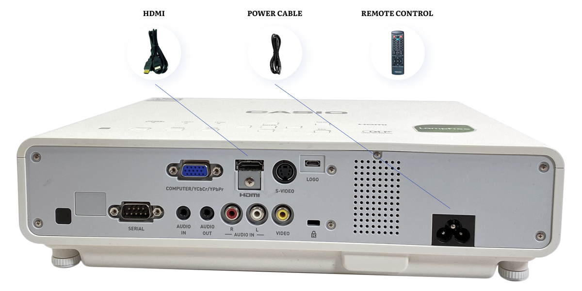 NEW Chip - Casio XJ-M141 DLP Projector Laser/LED Hybrid 2500