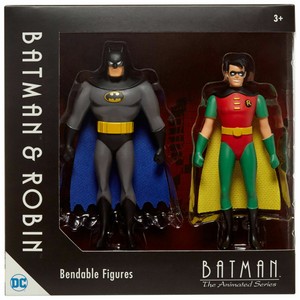 batman and robin bendable figures