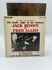 Jack Benny vs Fred Allen Radio Fight of the Century 2 Record Set Radiola Company