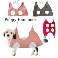 Portable Pet Grooming Hanging Hammock Harness Breathable Dog Cat Groom Helper  