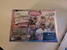 2023 topps big league baseball blaster box Factory Sealed