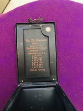 Vintage Kodak No. 2-A Brownie Camera Model C Made in USA NF