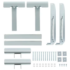 2 Pack Scaffold Extension Ladder Jacks Two-Rung up to 20 inch Stable Adjustable