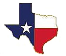 Pack of 6 State of Texas Map Bike Motorcycle Hat Cap Lapel Pin HP4691A