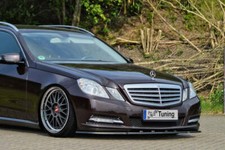 CUP Frontspoilerlippe Mercedes Benz E Klasse Typ W212 S212V212A207C207 Schwarz G