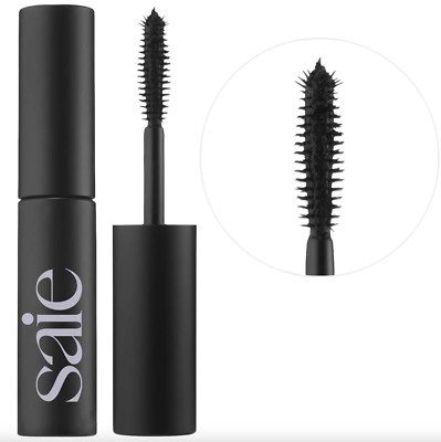Saie Mini Mascara 101 Lengthening and Lifting - Black, Free Shipping (0.17 oz)