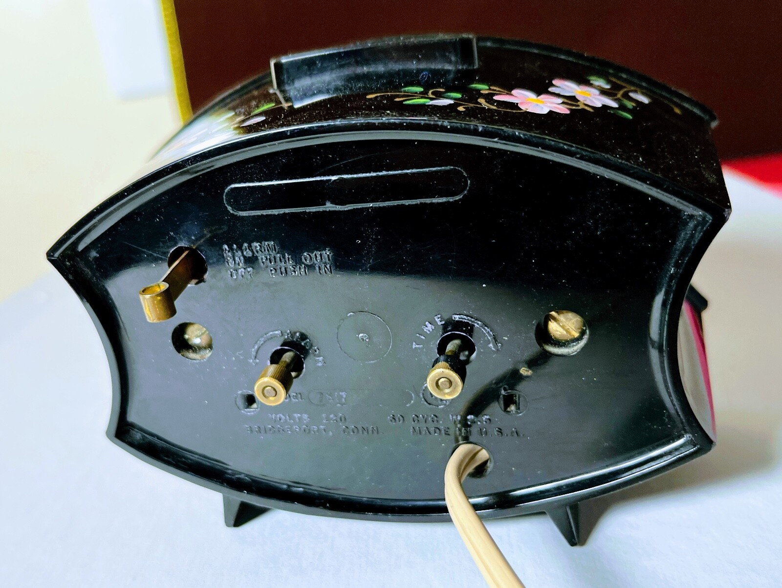 Telechron Electric Clock Model 7817 Working Art Deco/ Works. eBay