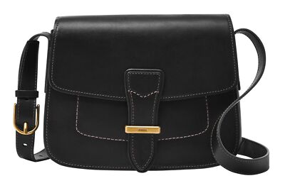 FOSSIL Tremont Flap Crossbody Bag M Umhängetasche Tasche Black