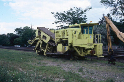 Railroad Slides - Burlington Northern #SWU 205-87 MOW Switch