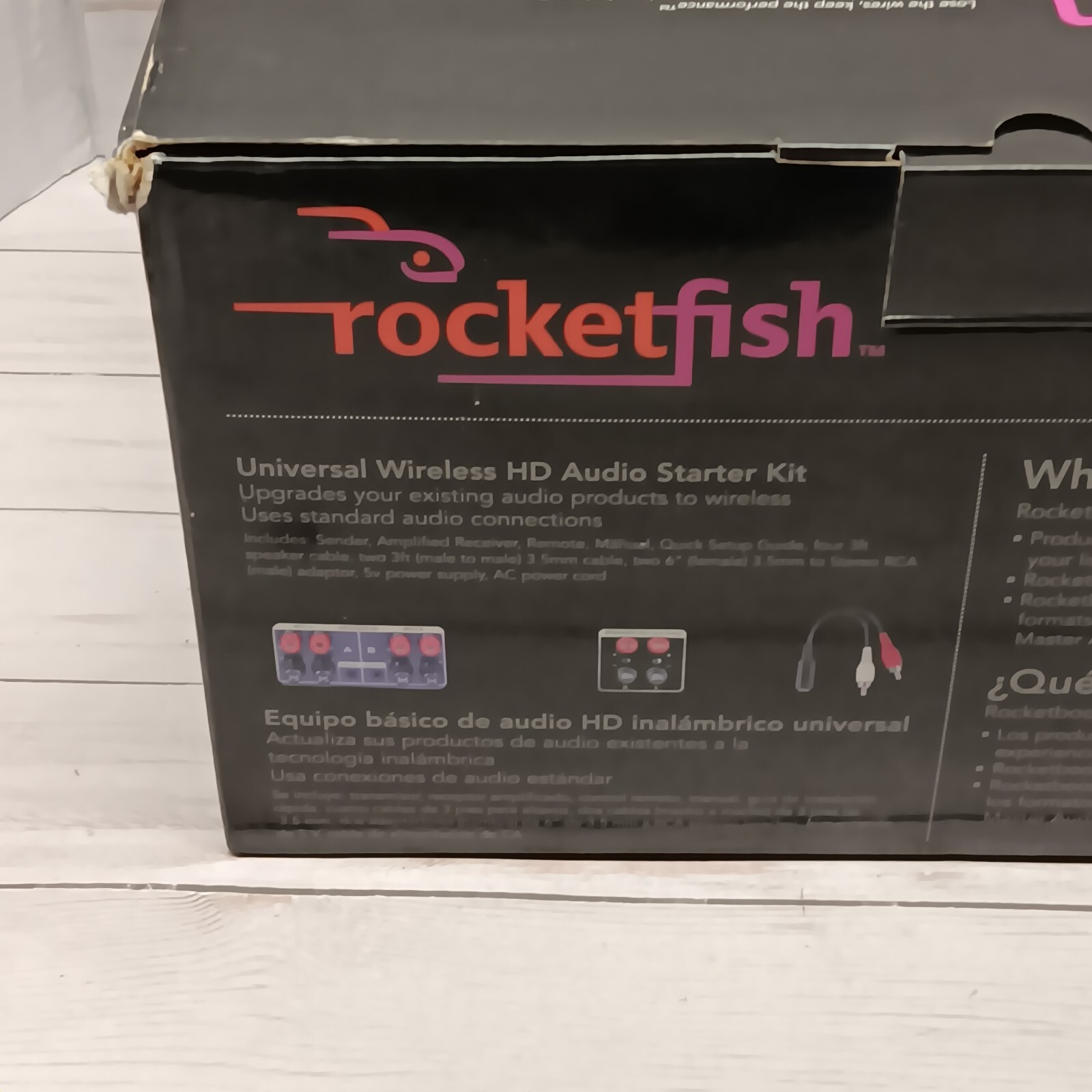New Rocketfish Wireless Universal HD Audio Starter Kit RFRBKIT
