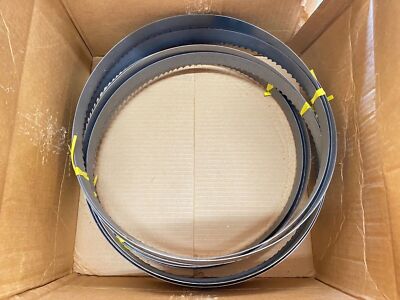 3 new Honsberg 11'6'' x 1-3/8'' x .042'' 2-3 TPI Spectra M42 Welded Bandsaw Blades