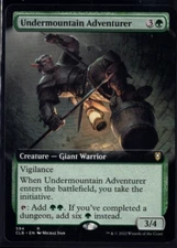 Undermountain Adventurer 594 Extended Art Rare Baldur's Gate Magic TCG Near Mint