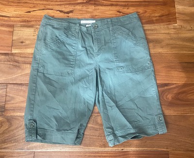 gloria vanderbilt khaki shorts