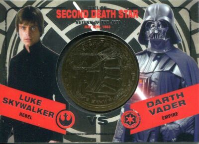 Star Wars Chrome Perspectives II Goldmedallion [**/50] Duel Second Death Star
