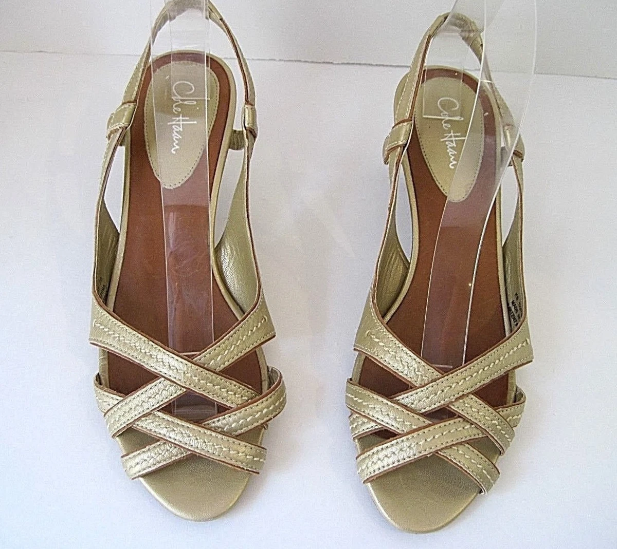 Cole haan cheap gold heels